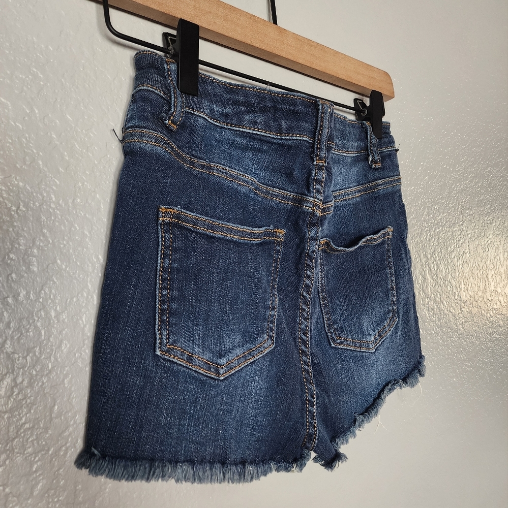 Francesca's Harper High Waisted Jean Shorts - Picture 3 of 9